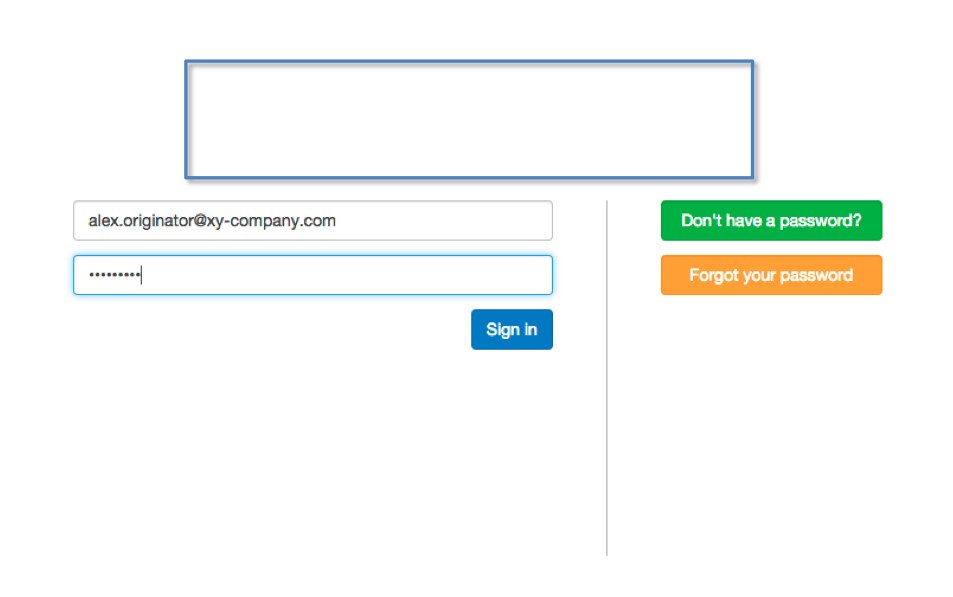 Sign-in page theming