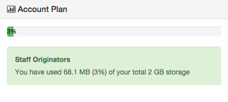 Account Plan section
