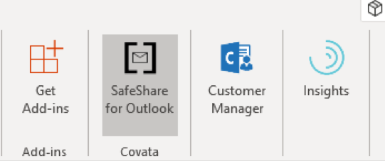SafeShare for Outlook Add-in